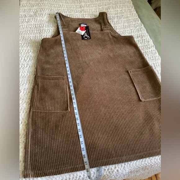 Camel  Corduroy dress New with tag - Picture 7 of 9